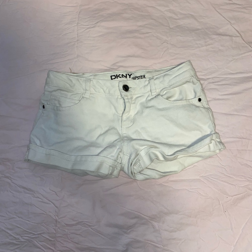 DKNY Hipster White Shorts